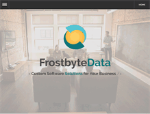 Tablet Screenshot of frostbytedata.com